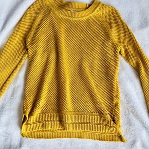 Old Navy S yellow sweater